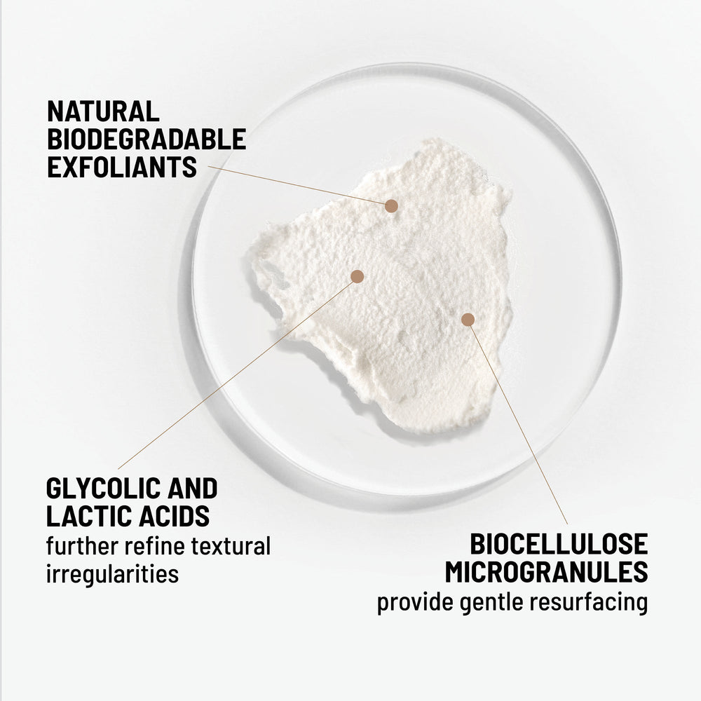 MICRODERMABRASION 2.0 <br> RENEWING AGE-DEFYING FACE EXFOLIATOR