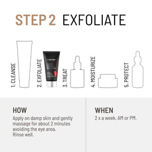 MICRODERMABRASION 2.0 <br> RENEWING AGE-DEFYING FACE EXFOLIATOR